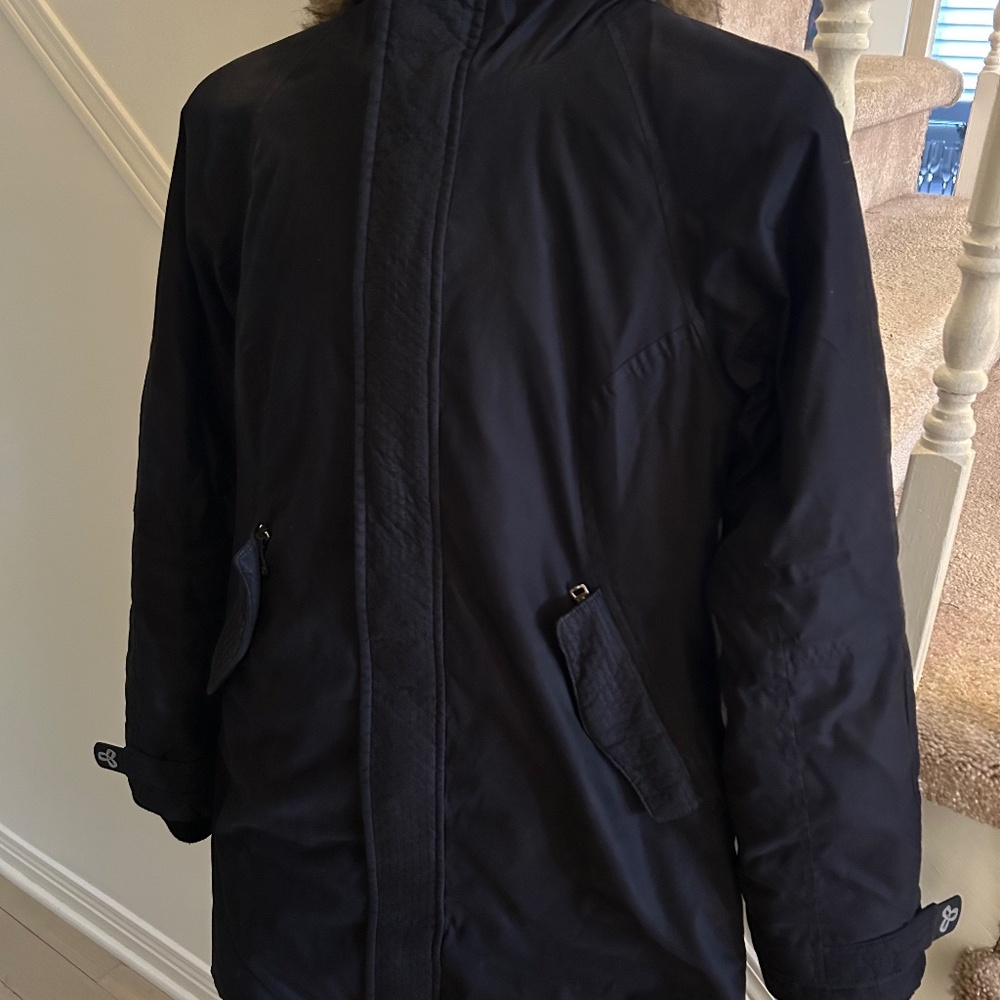 TNA by Aritzia Black Winter Parka Coat - Size Small - Warm & Stylish